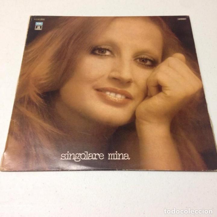 Discos de vinilo: Mina -- Singolare --edicion espa&ntilde;ola 1977 - Foto 1