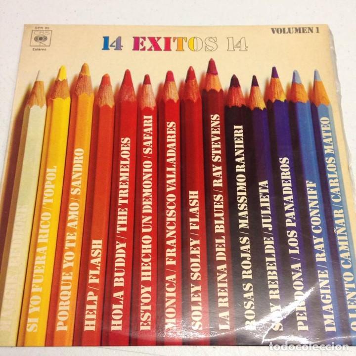 Discos de vinilo: 4 Exitos 14, Vol. 1 ---CARLOS MATEO,RAY CONNIF - Foto 1