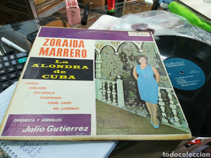 Disques de vinyle: Zoraida marrero lp la alondra de cuba