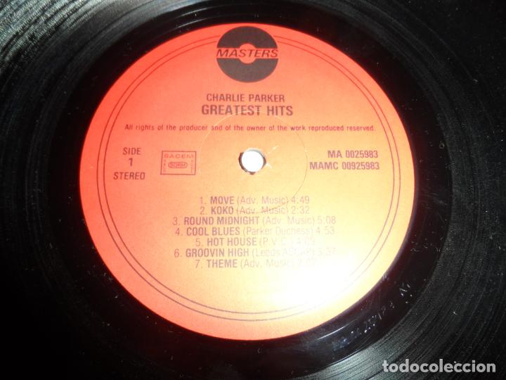 Discos de vinilo: CHARLIE PARKER- GREATEST HITS - Foto 3