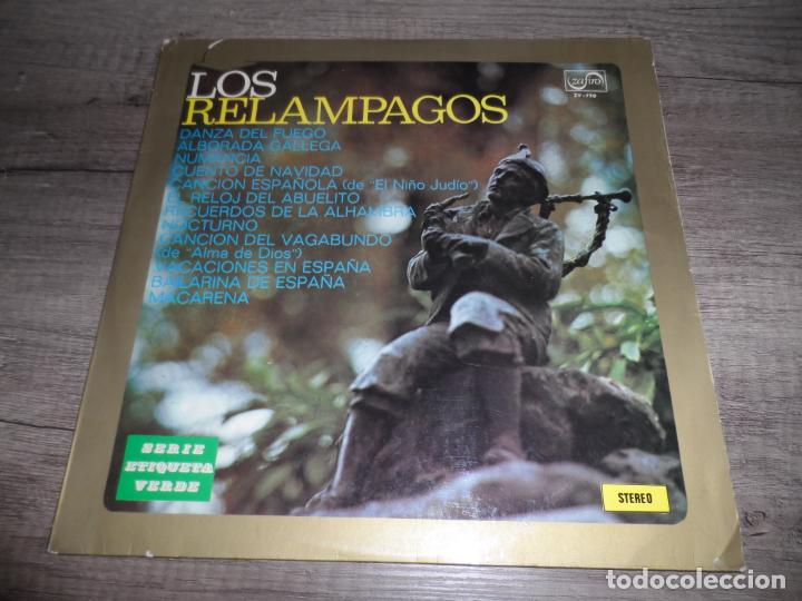 Discos de vinilo: LOS RELAMPAGOS - DANZA DEL FUEGO - Foto 1