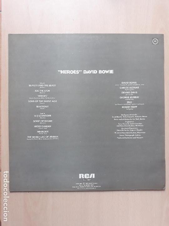 Discos de vinilo: David bowie- heroes- lp rca 1977 - Foto 2