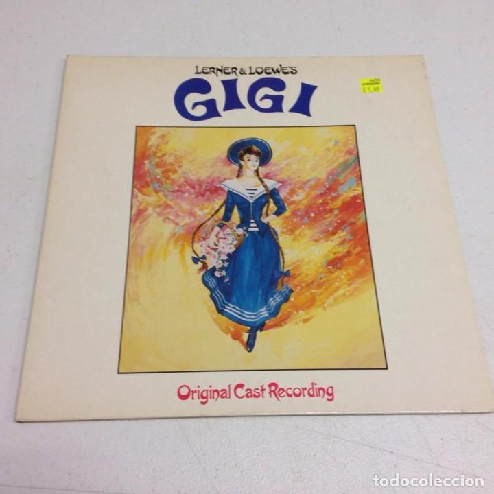Discos de vinilo: GIGI---ORIGINAL CAST RECORDINGS - Foto 1