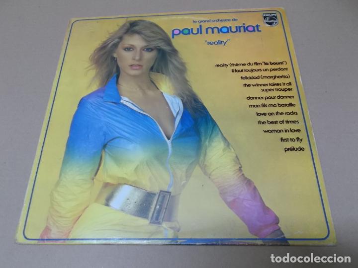 Discos de vinilo: PAUL MAURIAT (LP) REALITY A&Ntilde;O 1981 - Foto 1