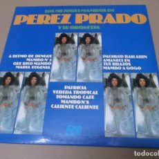 Discos de vinilo: PEREZ PRADO (LP) LOS MEJORES MAMBOS AÑO 1975