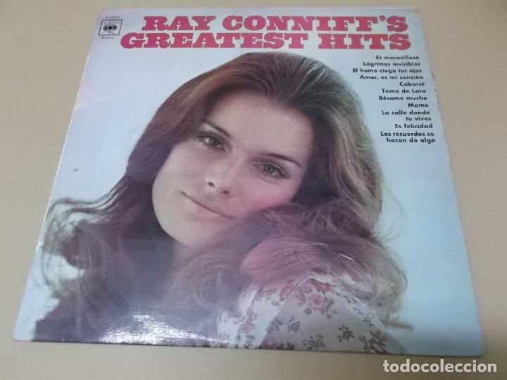 Discos de vinilo: RAY CONNIFF (LP) GREATEST HITS A&Ntilde;O 1973 - Foto 1