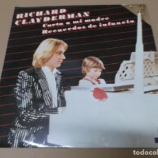Discos de vinilo: RICHARD CLAYDERMAN (LP) CARTA A MI MADRE, RECUERDOS DE INFANCIA AÑO 1980