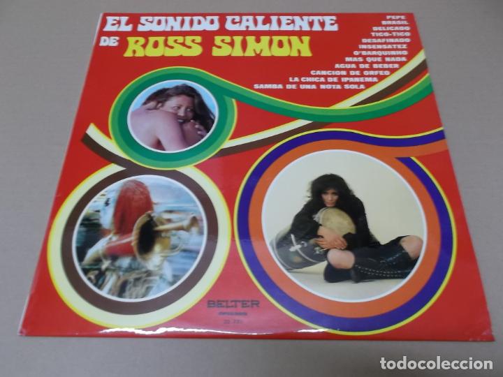 Discos de vinilo: ROSS SIMON (LP) EL SONIDO CALIENTE A&Ntilde;O 1973 - Foto 1