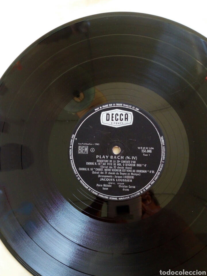 Discos de vinilo: JACQUES LOUSSIER LP - Foto 4