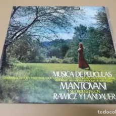 Discos de vinilo: MANTOVANI (LP) MUSICA DE PELICULAS AÑO 1958