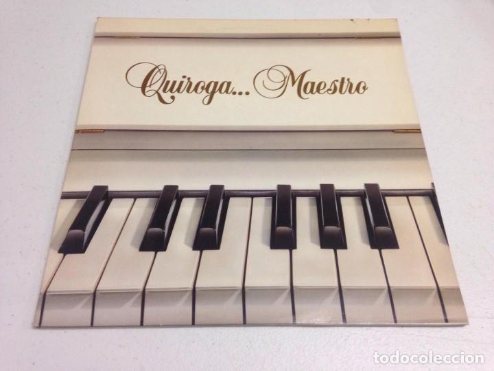 Discos de vinilo: Quiroga... Maestro --doble lp-- - Foto 1