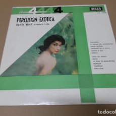 Discos de vinilo: STANLEY BLACK (LP) PERCUSION EXOTICA AÑO 1963 – EDICION PROMOCIONAL – PORTADA ABIERTA