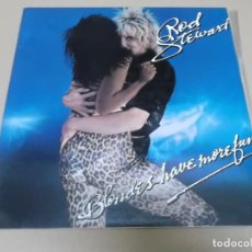 Discos de vinilo: ROD STEWART (LP) BLONDES HAVE MORE FUN AÑO 1978 – PORTADA ABIERTA