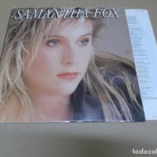 Discos de vinilo: SAMANTHA FOX (LP) SAMANTHA FOX AÑO 1987 – ENCARTE CON LETRAS