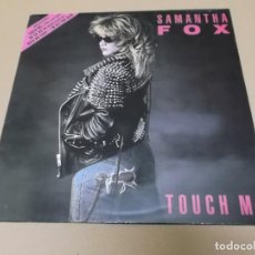 Discos de vinilo: SAMANTHA FOX (LP) TOUCH ME AÑO 1986 – ENCARTE CON LETRAS