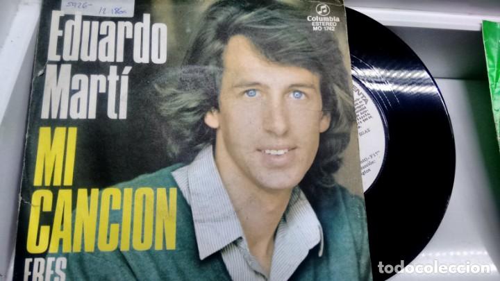 Disques de vinyle: SINGLE (VINILO) DE EDUARDO MARTI A&Ntilde;OS 70