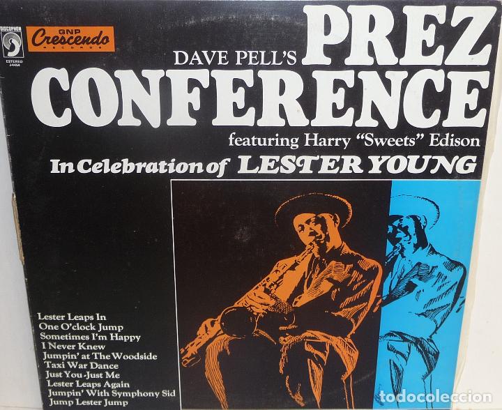 Discos de vinilo: DAVE PELLS PREZ CONFERENCE (ESPA&Ntilde;A-1980) - Foto 1