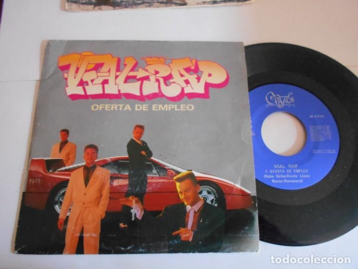 Discos de vinilo: VIAL RAP-SINGLE OFERTA DE EMPLEO - Foto 1