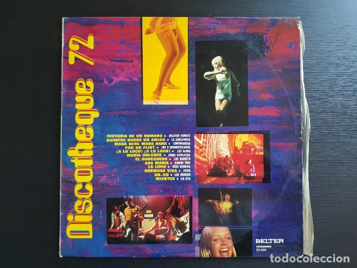 Discos de vinilo: DISCOTEQUE 72 - LP VINILO - BELTER - 1972 - Foto 1