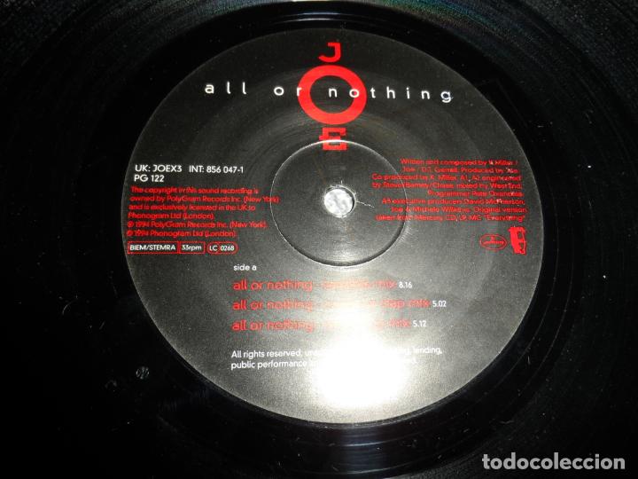 Discos de vinilo: Joe &ndash; All Or Nothing - Foto 3