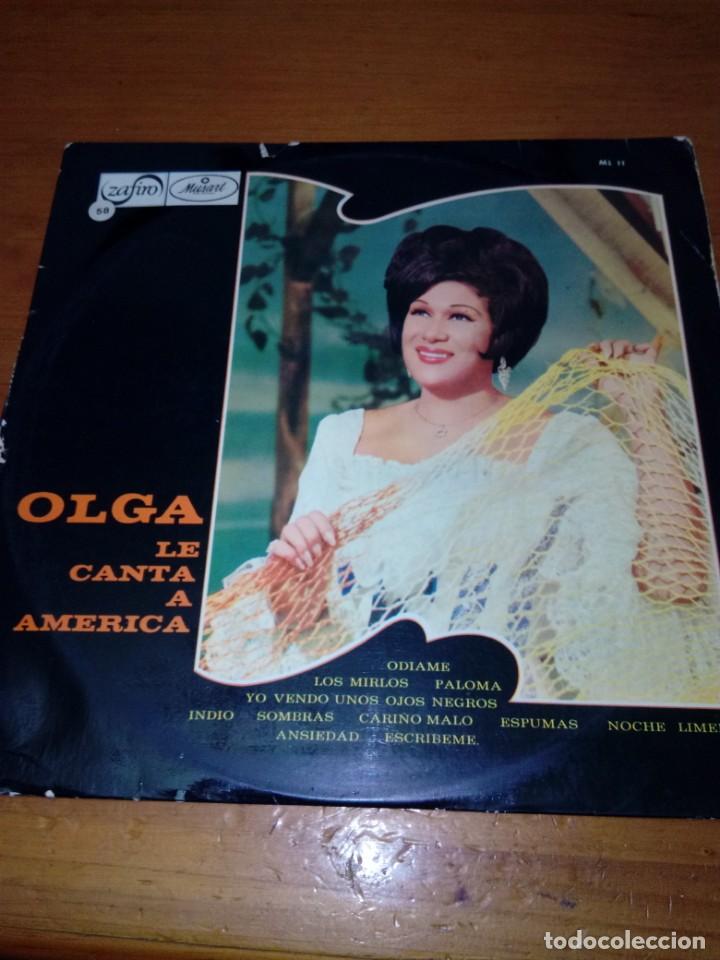 Discos de vinilo: OLGA LE CANTA A AMERICA. C8V - Foto 1
