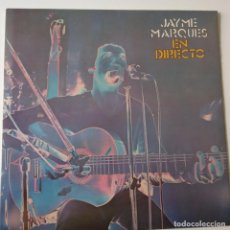 Discos de vinilo: JAYME MARQUES EN DIRECTO- SPAIN 2 LP - COMO NUEVO.. Lote 143027170