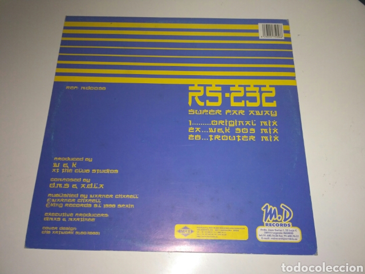 Discos de vinilo: RS-232 - Super Far Away - Foto 2