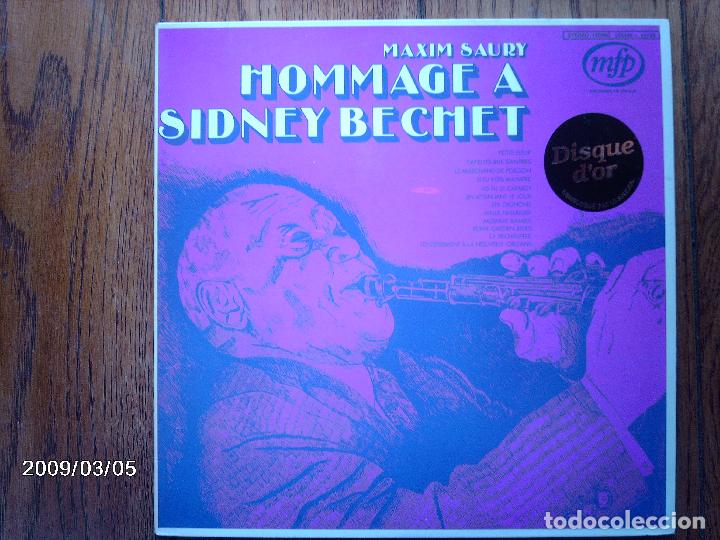 Discos de vinilo: maxim saury  -  hommage a sydney bechet - Foto 1