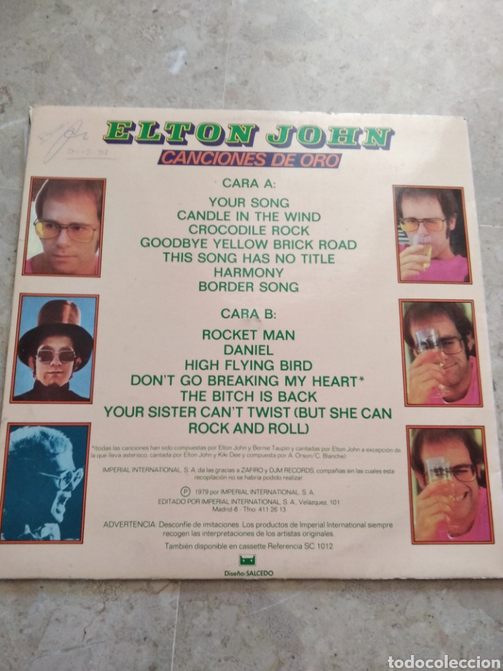 Discos de vinilo: Elton John - Foto 2