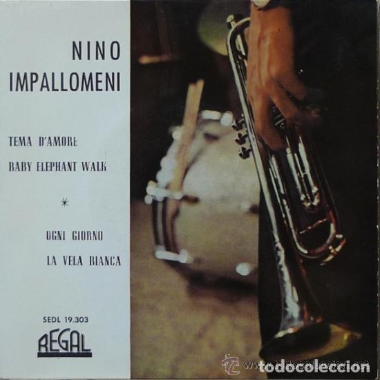 Discos de vinilo: Nino Impallomeni - Tema D'amore (Regal, SEDL 19.303 7'', EP, 1963)