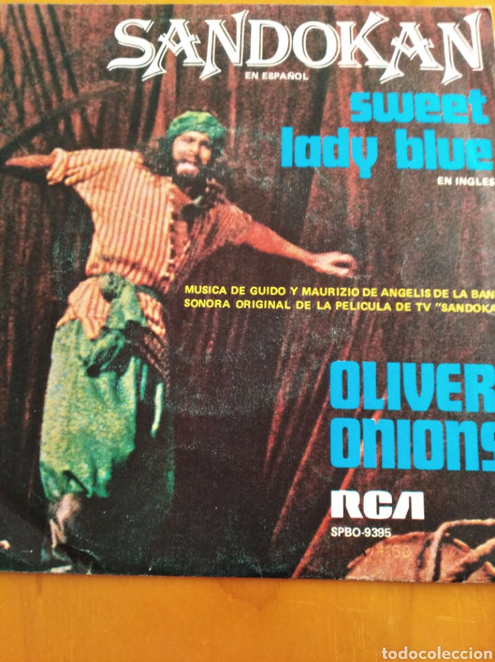 Discos de vinilo: Disco de 45r.p.m. SANDOKAN - Foto 1