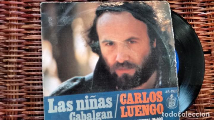 Disques de vinyle: SINGLE (VINILO) DE  CARLOSLUENGO A&Ntilde;OS 70
