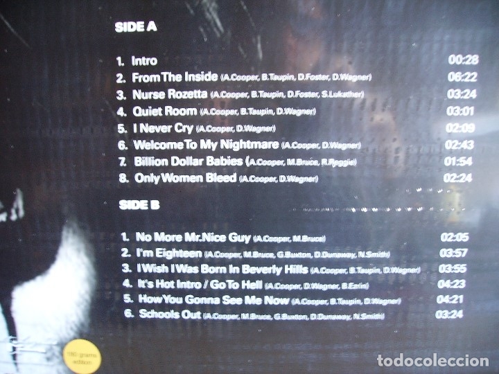 Discos de vinilo: ALICE COOPER --- INSIDE OUT LIVE 1979- NUEVO - Foto 2