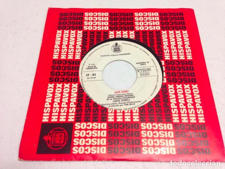 Discos de vinilo: LOVE STORY---DISCO PROMOCIONAL - Foto 1