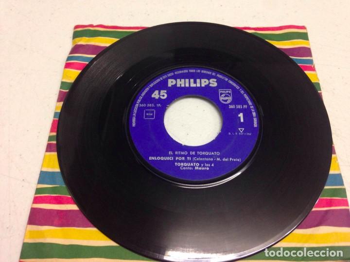 Discos de vinilo: TORQUATO Y LOS 4--EL RITMO DE TORQUATO - Foto 1