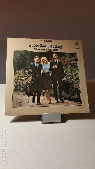 Discos de vinilo: PETER PAUL AND MARY GRANDES &Eacute;XITOS LP - Foto 1