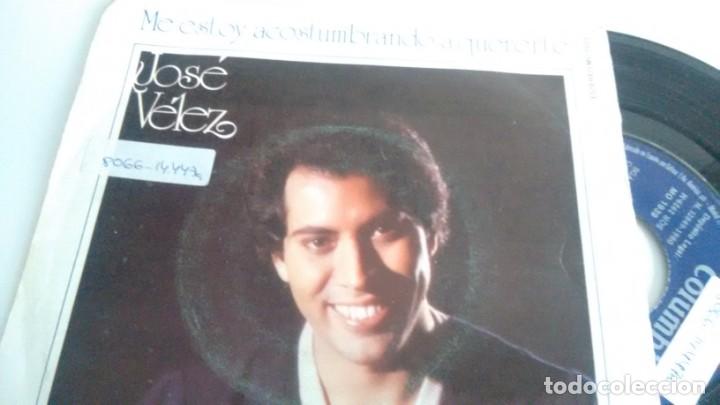 Discos de vinilo: SINGLE (VINILO) DE  JOSE VELEZ A&Ntilde;OS 80 - Foto 1