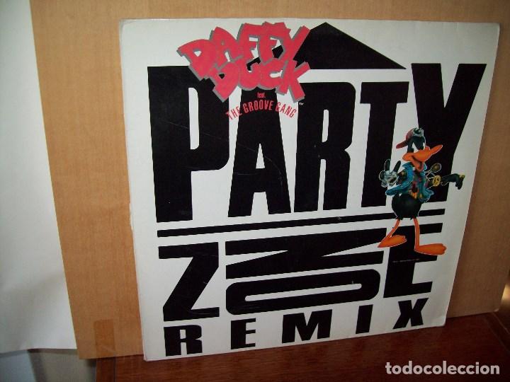 Discos de vinilo: DAFFY  DUCK  -   PARTY  ZONE  -  MAXI  SINGLE - Foto 1
