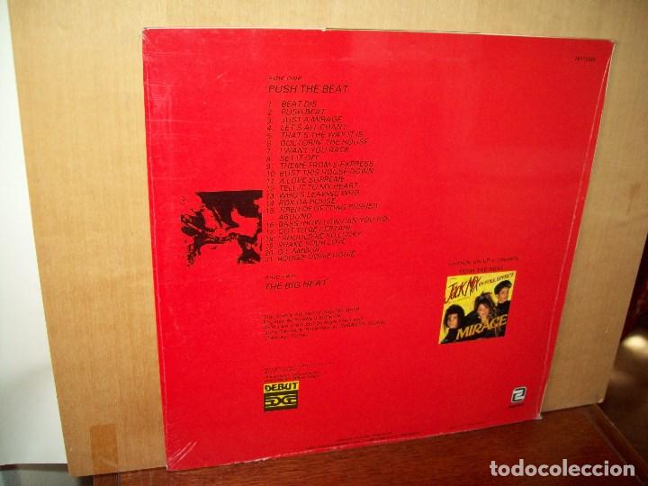 Discos de vinilo: MIRAGE  -   PUSH  THE  BEAT  -   MAXI  SINGLE - Foto 2