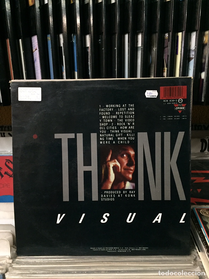 Discos de vinilo: Think Visual. The Kinks - Foto 2