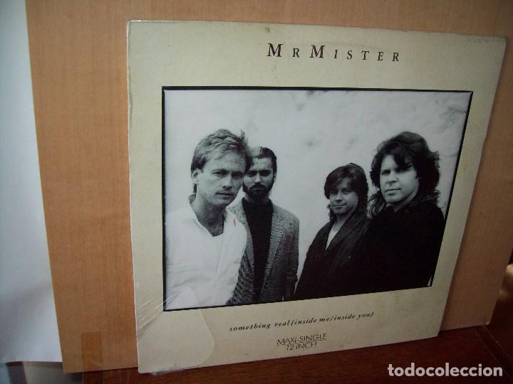 Discos de vinilo: MR   MISTER  -   SOMETHING  REAL (INSIDE ME / INSIDE YOU)  -  MAXI  SINGLE - Foto 1