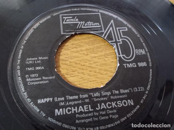 Discos de vinilo: MICHAEL JACKSON. WE&acute;RE ALMOST THERE. HAPPY - Foto 3