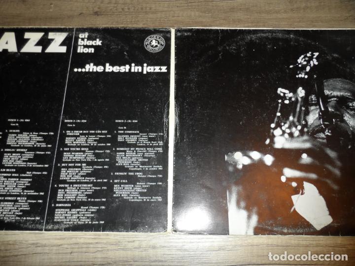 Discos de vinilo: JAZZ AT BLACK LION - RUBY BRAFF + STEPHANE GRAPPELLI + ROY ELDRIDGE + TEDDY WILSON... - Foto 2