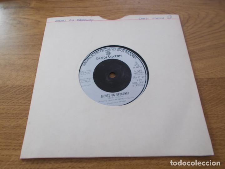 Discos de vinilo: CANDI STATON. NIGHTS ON BROADWAY - Foto 1