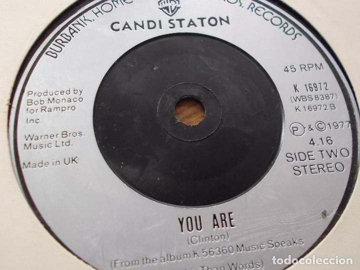 Discos de vinilo: CANDI STATON. NIGHTS ON BROADWAY - Foto 3