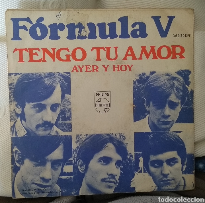 Discos de vinilo: F&Oacute;RMULA V - Foto 1