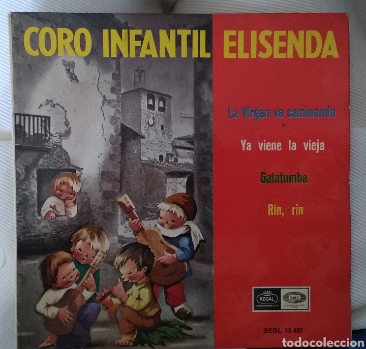 Discos de vinilo: CORO INFANTIL ELISENDA - Foto 1