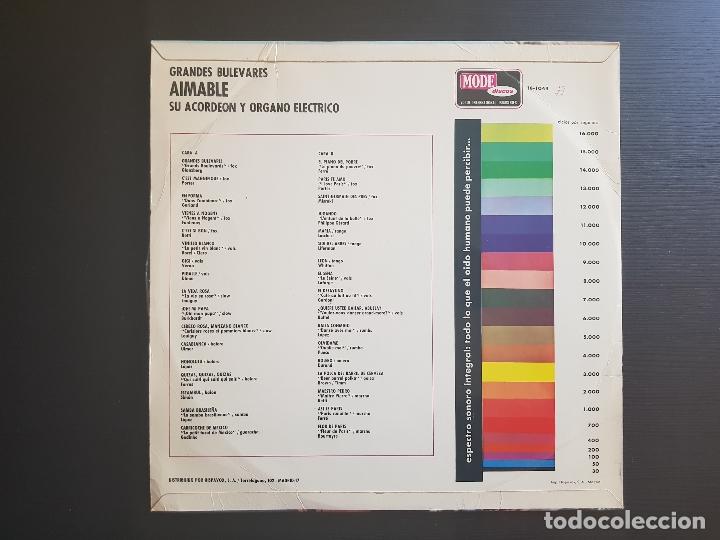 Discos de vinilo: AIMABLE - GRANDES BULEVARES - LP VINILO - - Foto 2