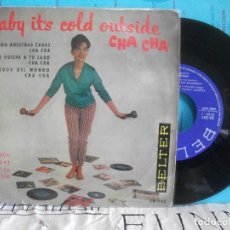 Discos de vinilo: ENOCH LIGHT Y SU ORQUESTA BABY IT'S COLD OUTSIDE EP SPAIN 1960 PDELUXE. Lote 143562014