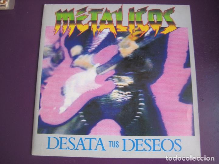 Discos de vinilo: METALICOS Sg VIRGIN PROMO 1992 desata tus - MIGUELEZ - DINARAMA - FABIO McNAMARA - GLITTER GLAM ROCK